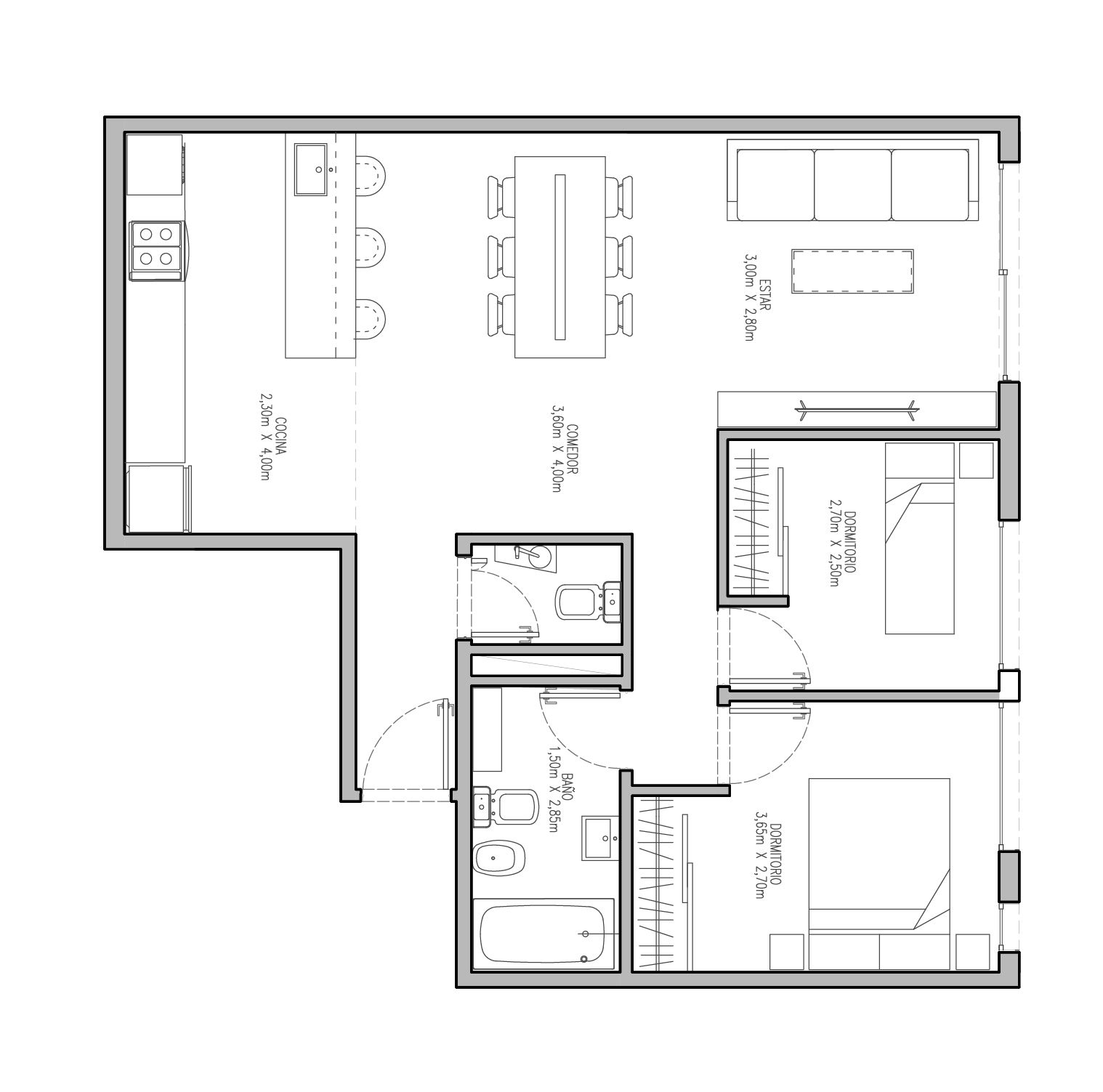 Plano de la unidad